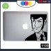 Adesivo LUPIN - PER TUTTI I MODELLI DI Mac Book Apple 13 pollici - ADESIVO PER QUALSIASI COMPUTER ANCHE NON MAC BOOK - PC - COLORE NERO Cod. 1135