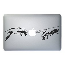 ADESIVO MACBOOK Michelangelo - Apple Macbook Laptop Decal Sticker Art Painting Design Vinyl Mac Pro Air Retina 11" 13" 15" 17" Decor Stickers (11" - 13" MACBOOK)