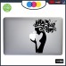 ADESIVO DONNA NOTE MUSICALI - Apple Macbook Pro Air Laptop Sticker Decal Skin, FLOREAL Macbook Air 11" 13" 15" 17" (11" - 13" MACBOOK)