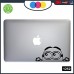 Adesivo MINIONS - PER TUTTI I MODELLI DI Mac Book Apple 11-13-15-17 - ADESIVO PER QUALSIASI COMPUTER ANCHE NON MAC BOOK - COLORE NERO Cod. 1252