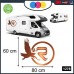 ADESIVO PER CAMPER - RIMOR AQUILE - DECORATIVI - Cod. 1278 (Rame)