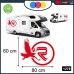 ADESIVO PER CAMPER - RIMOR AQUILE - DECORATIVI - Cod. 1278 (Rosso)