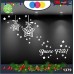 Vetrofanie natalizie e decorazioni di natale - SCRITTA BUONE FESTE ,FIOCCHI DI NEVE E STELLE\ COLORE:BIANCO - DECORAZIONI NATALIZIE XMAS - STICKERS , decal ,addobbi , natale , christmas Cod 1379