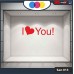 Vetrofania San Valentino - Cuori adesivi - Dimensioni 70X80 cm - rosso - Vetrine per negozi - love, san valentino, stickers, adesivi
